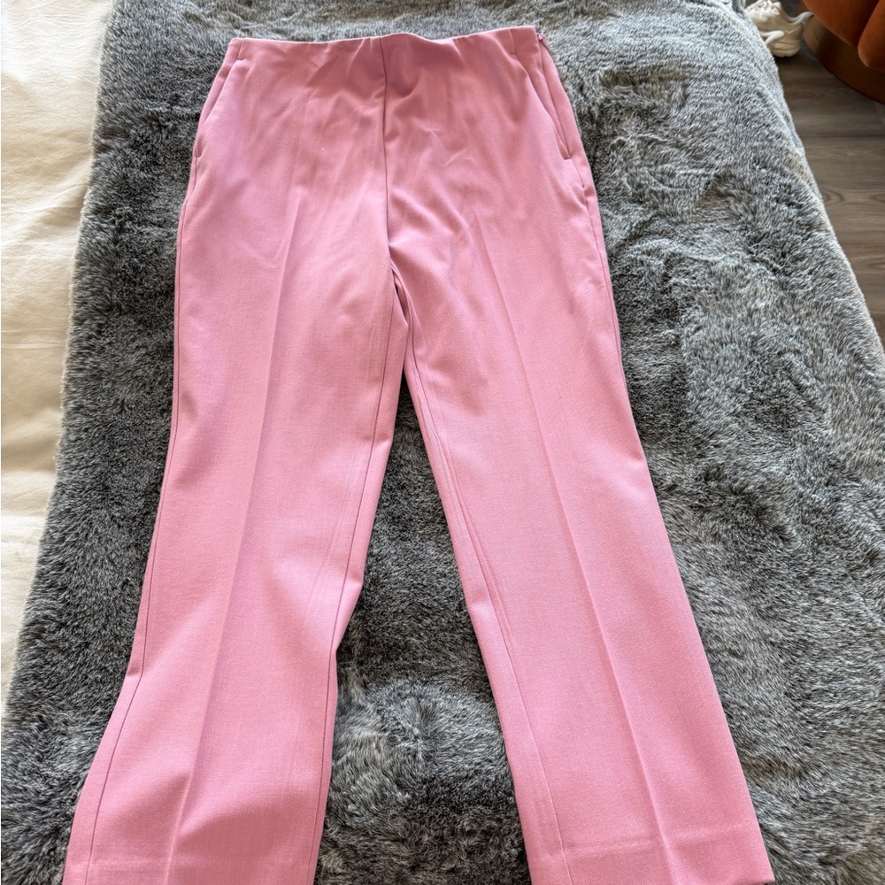Ann Taylor Pink Straight Leg Pants